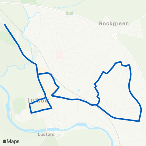 Minsterley  map