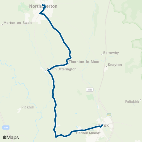 North Yorkshire County Council  map