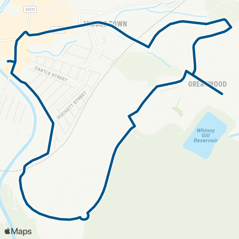 North Yorkshire County Council  map