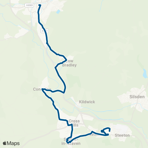 North Yorkshire County Council  map