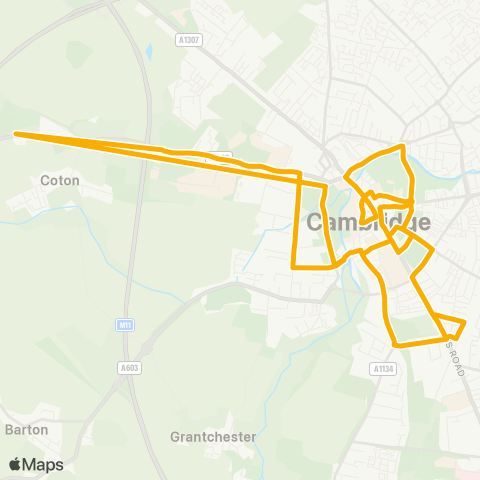 Stagecoach East  map