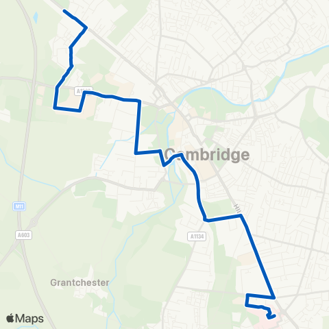 Whippet Coaches  map