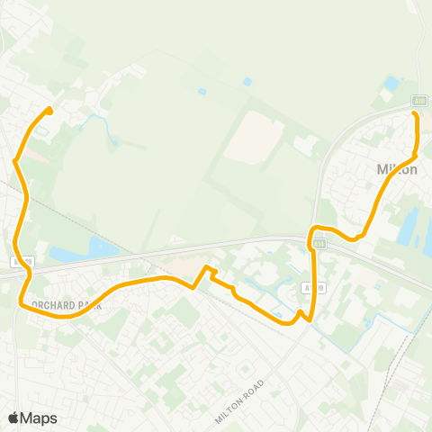 Stagecoach East  map