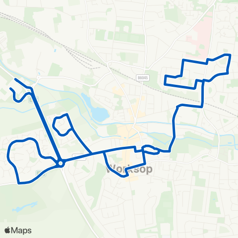 Nottinghamshire CCFS  map