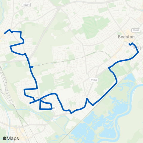 Nottinghamshire CCFS  map