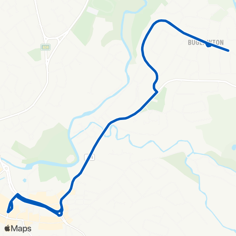 Hollinshead Coaches  map