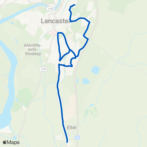 Kirkby Lonsdale Coaches  map