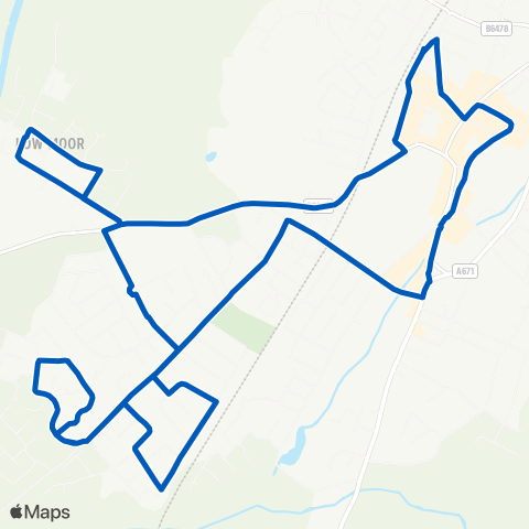 Holmeswood Coaches Ltd  map