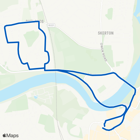 Kirkby Lonsdale Coaches  map