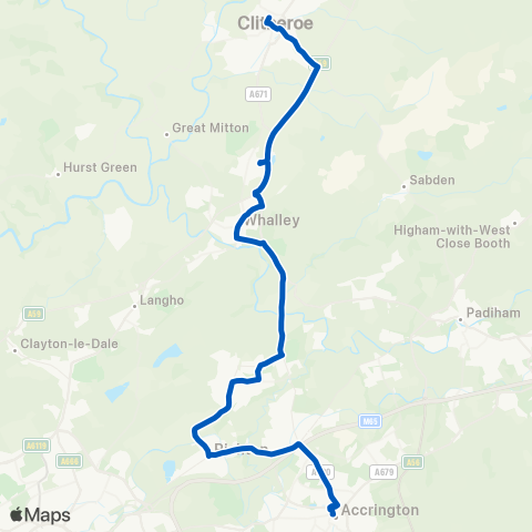 Holmeswood Coaches Ltd  map