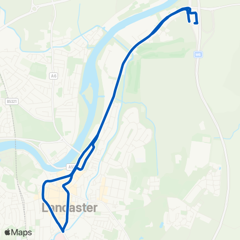 Kirkby Lonsdale Coaches  map