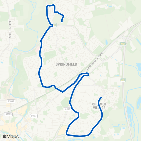 Fourways Coaches  map