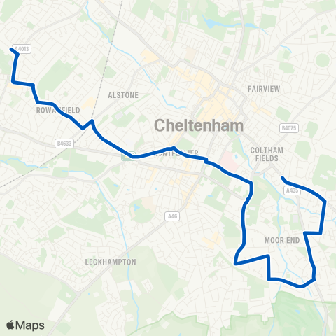 Marchants Coaches  map