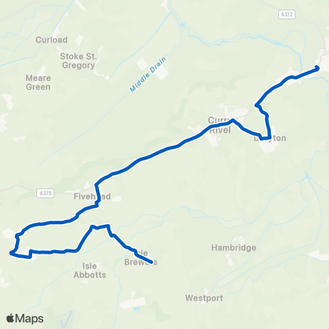 Isle Valley Transport  map