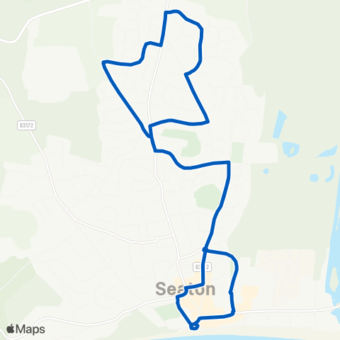 Hatch Green Coaches  map