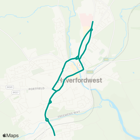 Pembrokeshire County Council  map