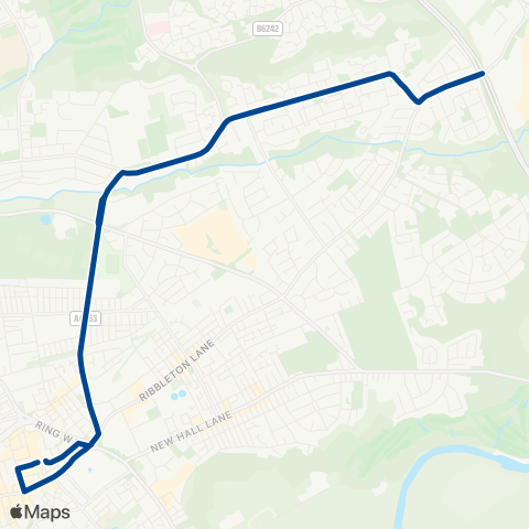 Preston Bus  map