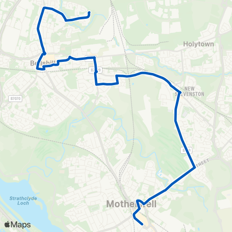 JMB Travel Turning Circle - Watson Street map