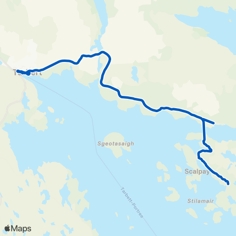 Lochs Motor Transport Car Park - Outend map