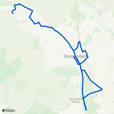 Harpenden Connect  map