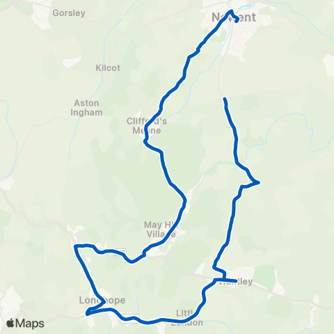 Newent Community Link  map