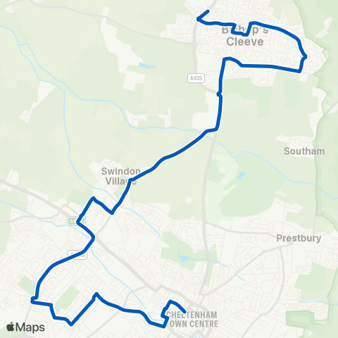 Pulhams Coaches  map