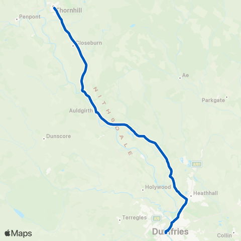 McCall's Coaches Cross - Whitesands (Stance 3) map