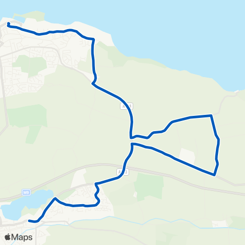 Prentice Westwood Bus Station (Stance 1) - Cross map