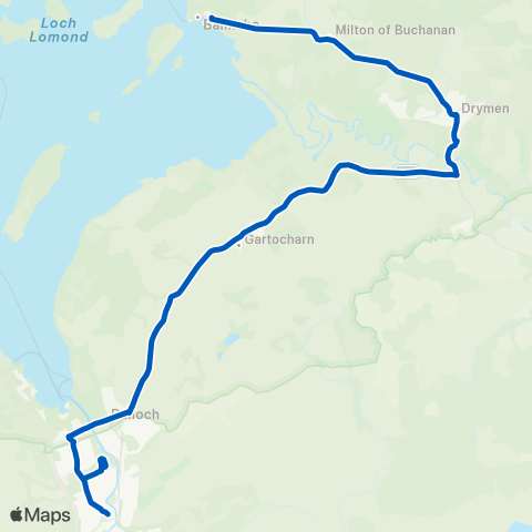 McColls Travel St Marys School - Car Park map