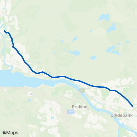 McColls Travel Strathleven House - Turning Circle map