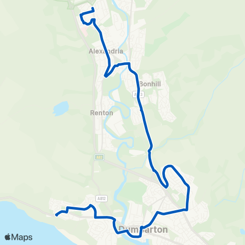 McColls Travel Quay Street - Lomond Drive map