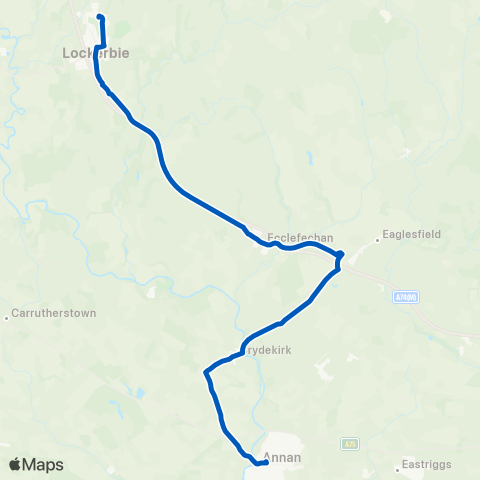 McCall's Coaches Stance 3 - Broomhouses map