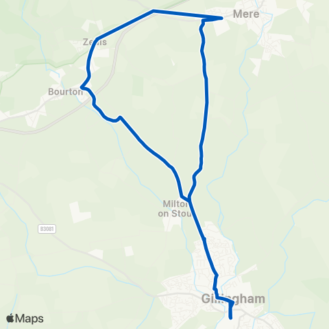 South West Coaches  map