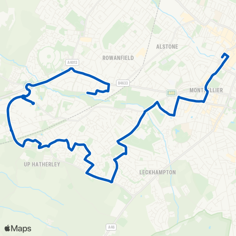 Swanbrook Coaches  map