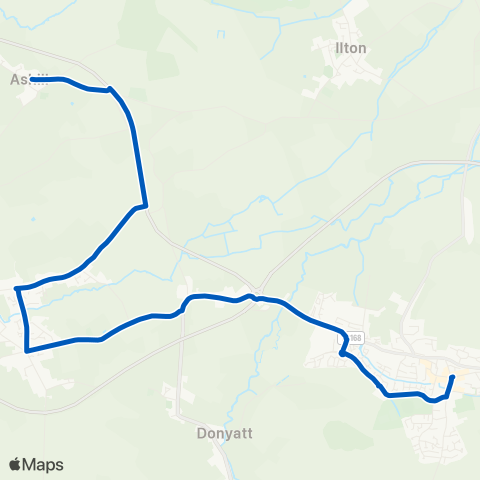 Somerset Council  map