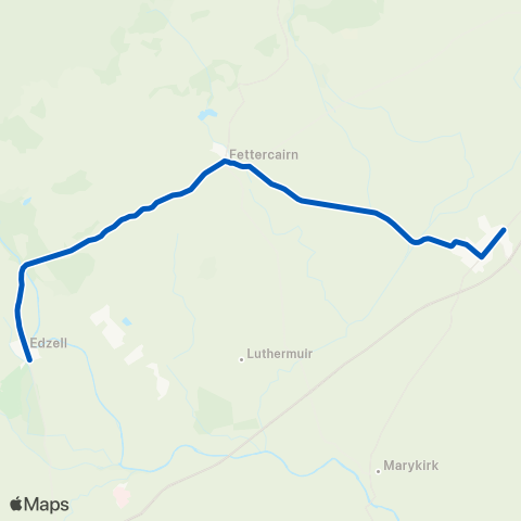 Smith & Sons Inglis Memorial Hall - Mearns Academy map