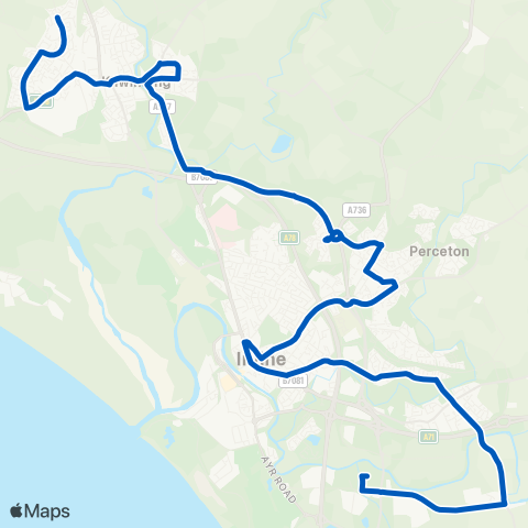 Shuttle Buses Darmule Drive - East Road map