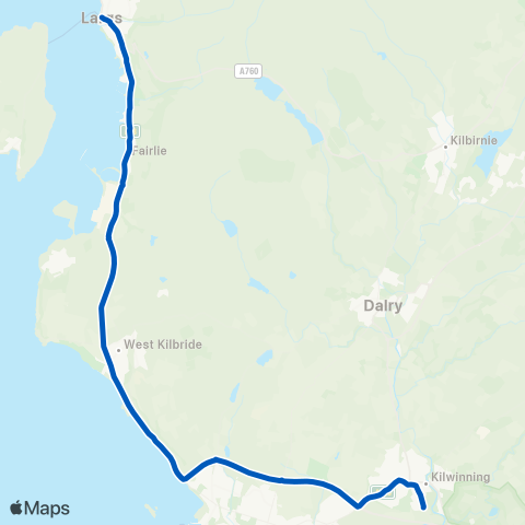 Shuttle Buses Stobbs Terrace - Morrisons Superstore map