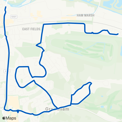 Newbury & District  map