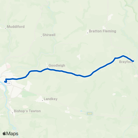 Taw & Torridge  map