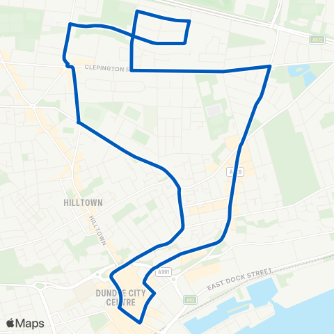 Xplore Dundee Forum Ctr (Stop 2) - Forum Ctr (Stop 2) map