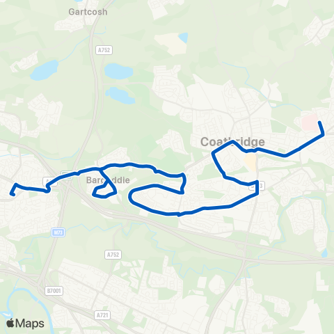 United Coaches Dyke Street - Bus Stance map