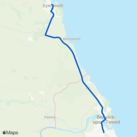 Travelsure Eyemouth Co-op - Retail Park map