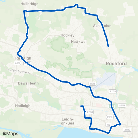 Stephensons of Essex  map