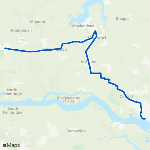 Stephensons of Essex  map