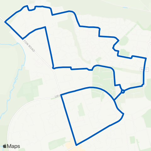 West Oxfordshire Community Transport  map