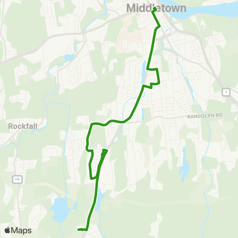 River Valley Transit Wesleyan Hills map