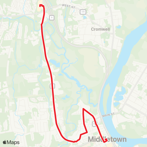 River Valley Transit Newfield Street map