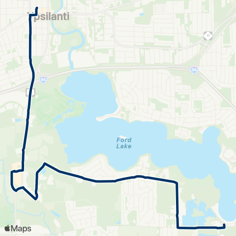 TheRide Paint Creek map