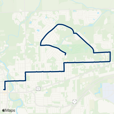 TheRide Forest - Macarthur map